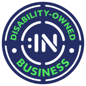 Disability Owned Business Logo